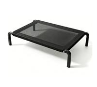 Haofy 4 Tamaños Elija Cama Elevada para Perros Refrescante y Transpirable con Marco de Metal para Perros Grandes Cama Elevada para Cuna para Fácil de Lavar (Extra Grande 125×68×20 cm)