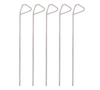 Haofy 5 UNIDS Esparcidor de Células de Acero Inoxidable Cabeza Triangular para Laboratorio de Microbiología Experimentos de Bacteriología Herramienta de Extensión de Laboratorio