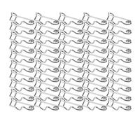 Haofy 50 Imperdibles de Seguridad de Metal Duraderos para Coser álbumes de Recortes, Manualidades, Cierre de Pasador de Bloqueo Resistente a la Corrosión para Etiquetas de Ropa y Sujeción de Papel