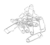 Haofy 50 Imperdibles de Seguridad de Metal Duraderos para Coser álbumes de Recortes, Manualidades, Cierre de Pasador de Bloqueo Resistente a la Corrosión para Etiquetas de Ropa y Sujeción de Papel