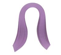 Haofy 600 Tiras de Papel de Quilling, 3 Mm de Ancho, Color Puro, Decoración Hecha a Mano, Ideal para Entrenar Habilidades Motoras Finas y Coordinación Mano-ojo (PURPLE)
