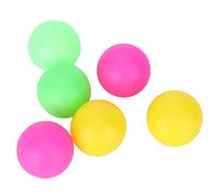 Haofy 6pcs PVC Beach Ball Juego para Juegos Al Aire Libre Beach Tennis Actividades Acuáticas con Reemplazo de Diseño Multicolor para Decoraciones de Juguetes Deportivos (Rojo, amarillo, verde)