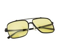 Haofy 8050 Gafas de Sol Polarizadas Elegantes Gafas de Visión Nocturna con Lentes de Alta Definición para Conducción Nocturna Segura y Actividades Al Aire Aluminio Ligero Magnesio 20 G