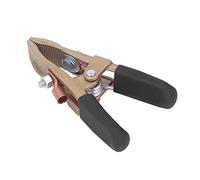 Haofy Abrazadera de Tierra de Soldadura de Latón 500A Clamp/Holder de Tierra de Gran Apertura para Soldadura de Pernos, por Sumergido Seguro de Usar para de Alta Corriente (cubierta negra)