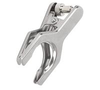 Haofy Abrazadera Esférica de Acero Inoxidable para Dispositivo de Destilación y Destilación por Reflujo, Fuerza de Sujeción Fuerte, Perfecta para Investigación Científica, 1 Abrazadera Esférica (35#)