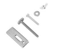 Haofy Abrazadera para Máquina de Grabado con Placa de Ranura en T Abrazadera de Hierro Duradera para Máquina de Grabado CNC, de Placa con Ranura en T de 8 Cm para Fijación, Fácil de Usar para Piezas