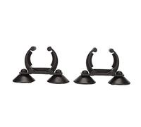 Haofy Abrazaderas de Ventosa para Acuario, Paquete de 2, Soportes Universales de Silicona de 3,5 Cm para Calentadores, Luces y Tubos