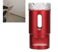 Haofy Abridor de Agujeros de Diamante Eficiente para Baldosas de Cerámica de Mármol, Cortador de Amoladora Angular de Rosca Hembra M14, Juego de 2 Piezas Adecuado para Todas las Aberturas de Piedra