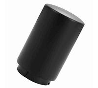 Haofy Abridor de Botellas Magnético Automático de Acero Inoxidable con Tapa para Botellas de Bebidas de Vidrio Abridor de Cerveza Fácil de Abrir para el Hogar, Restaurante 1 Pieza (Color negro ti)