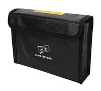 Haofy Accesorios de Protección de Baterías Lipo de Explosión para 3 Bolsas de Fibra de Retrato de Llamas para Baterías de Drones para Baterías de Drones (L)