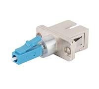 Haofy Acoplador de Fibra óptica con Baja Pérdida Adicional para Red de Fibra óptica, Adaptador LC a SC para Aislamiento de Señal en Centros de Datos