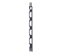 Haofy Action Camera Helmet Extension Stick Estable Compatible con X3 One RS Go 2 One X2 R, Arm de Extensión de Casco de Aleación de Aleación de Aluminio Negro para Grabación Deportiva