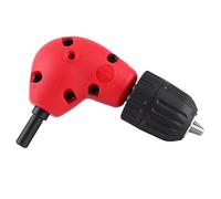 Haofy Adaptador de ángulo Recto de 90 Grados, Accesorio de Taladro con Portabrocas sin Llave para áreas Compactas, par Máximo de 20 N.m, Se Adapta a Brocas de 0,8 Mm a 10 Mm, Adecuado para Taladros