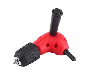 Haofy Adaptador de ángulo Recto de 90 Grados, Accesorio de Taladro con Portabrocas sin Llave para áreas Compactas, par Máximo de 20 N.m, Se Adapta a Brocas de 0,8 Mm a 10 Mm, Adecuado para Taladros