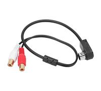Haofy Adaptador de Cable de Audio AUX IN para Radio de Coche de - Fácil Operación Plug and Play - Adecuado para el Reproductor KCA-121B Ai-net - Reemplazo Perfecto para 9855 - Hecho de ABS Duradero