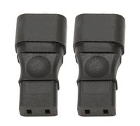 Haofy Adaptador de Corriente Universal IEC320 C14 a C9 Conveniente Plug and Play para Aparatos Eléctricos 2 Piezas