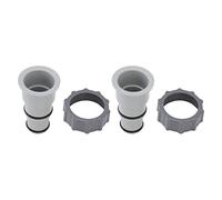 Haofy Adaptador de Manguera de Repuesto con Conexión Roscada de 1,5 y 1,25 Pulgadas para Bombas de Piscina, Sistemas de Filtrado, Generadores de Cloro, Sistemas de Sal, Compatible con 4000 GPH