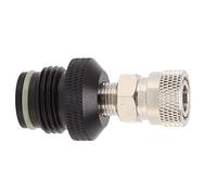 Haofy Adaptador Hembra para Tanque de CO2, Aleación de Aluminio, Conexión Rápida para Recarga de CO2, Conexión Fácil, Ideal para Equipos y Accesorios de