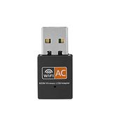 Haofy Adaptador WiFi, Tarjeta de Red Inalámbrica USB, AC600M, Doble Banda 5G y 2.4G, para Computadoras y Portátiles (Tarjeta de Red inalámbrica de Doble Banda)