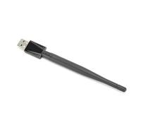 Haofy Adaptador WiFi USB Tarjeta Inalámbrica 300Mbps USB 2.0 con Antena Externa de 3.5dBi Alcance Extendido para 7 8 8.1 10 Oficina en Casa Computadora Portátil de Escritorio