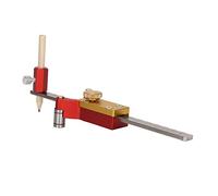 Haofy Aleación de Aluminio 3 en 1 Regla de Trazado Medidor de Dibujo a Escala Láser para Herramientas de Bricolaje Métrico Imperial