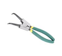 Haofy Alicates Circlip Herramienta de Clamp/Holder Doblado Templado de Acero Premium para Montaje de Resorte, Herramienta de Mano Cómoda para Agarre Antideslizante, Alicate Doblado Externo de 6 Oz