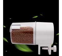 Haofy Alimentador Automático de Peces, Funcionamiento Silencioso Fácil de Usar, Dispensador Automático con Temporizador para Peces de Acuario y Tanques de Tortugas, Diseño Duradero