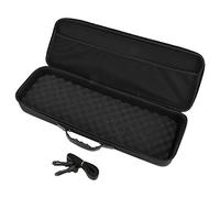 Haofy Almacenamiento de Marco Anti-Pescado Portátil para Pescadores Impermeables en la Bolsa de Pago Eva Black 21.26x7.48x3.54 Pulgadas