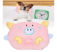 Haofy Almohada para la Cama para Perros, Linda Almohada de Mascota de Soporte Mascotas Forma Cuello Forma Animal Dibujos Animados, Amarillo, Azul Gato y Deja Que Tu Más Opciones con una Prima (Pink)