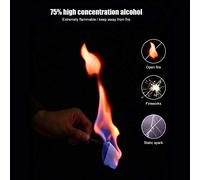 Haofy Almohadillas de Preparación con Alcohol, 100 Unidades Envueltas Individualmente, Hisopos de Isopropilo Al 75% para Primeros Auxilios, Desinfección de Superficies y Limpieza de Dispositivos