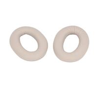 Haofy Almohadillas para el Oído de Reemplazo de Cuero Proteína Aislamiento de Sonido Mejorado para Auriculares MDR-1000x WH-000XM2, 2 Cojines para la Experiencia de Juego Inmersivo (marrón Claro)