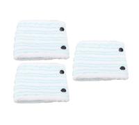 Haofy Almohadillas Planas para Trapeador, Paños de Repuesto de Microfibra de 16x5,3 Pulgadas para Pisos de Baldosas de Vinilo Laminado, Reutilizables, Lavables, Paquete de 3 con Súper Absorción para