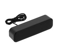 Haofy Altavoz USB Compacto Mini Caja de Altavoz Barra de Sonido Estéreo de Doble Canal para Oficina Hogar Material ABS