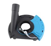 Haofy Amoladora Angular, Cubierta de Polvo, Colector de Polvo de Molienda Eficiente para Piedra, Hormigón, Herramienta de Molienda de 5 Pulgadas, Azul y Negro