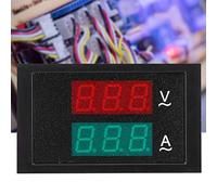 Haofy Amperímetro de Voltaje de CA de Doble Pantalla para Cajas de Distribución, Gabinetes de Distribución de Energía, Reguladores de Voltaje - Voltímetro de CA para Uso Doméstico - Tamaño de 2,7 X