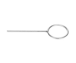 Haofy Anillo de Soporte de Acero Inoxidable para Laboratorio de, Herramienta de Laboratorio de Biología Química Confiable, 1 Unidad (80mm)