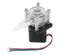 Haofy Aspiradora de Tubo de Bomba Peristáltica con Motor Paso a Paso de Gran Flujo para Agua Analítica de Laboratorio de Acuario, Rodamientos de Bolas para Funcionamiento Silencioso, Acero