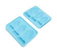 Haofy Bandeja de Silicona para Cubitos de Hielo con Tapa, 3 Rejillas, Molde Flexible de Fácil Liberación para Whisky, Cócteles, Barra de Bebidas, Suministros para Fiestas, Adecuado