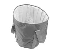 Haofy Bañera Plegable para Pies de 5 Galones de Capacidad para Adultos con Diseño de Doble Capa de Poliéster Resistente, Cubo de Agua Plegable para Acampar Al Aire Libre, Viajes, Senderismo, Uso en