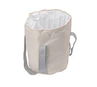 Haofy Bañera Plegable para Pies de 5 Galones de Capacidad para Adultos con Diseño de Doble Capa de Poliéster Resistente, Cubo de Agua Plegable para Acampar Al Aire Libre, Viajes, Senderismo, Uso en