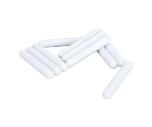 Haofy Barra Agitadora Magnética Barra Agitadora de Laboratorio Recubierta de PTFE, Paquete de 10, Mezcladora de Alta Temperatura de 2,36 X 0,35 Pulgadas para Investigación Química Biológica,