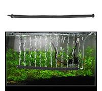 Haofy Barra de Burbujas de Aire para Acuario, Difusor de Pared Flexible de Plástico, Aumenta el Oxígeno Disuelto, Ideal para Peceras e Hidroponía (Cabezal Individual de 60 cm, 2 Piezas por Paquete.)