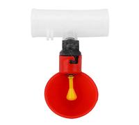 Haofy Bebederos Automáticos para Pollos, 10 Unidades, Vasos de Plástico para Bebederos para Aves de Corral, Dispensador de Bebidas Alimentado por Gravedad, Fácil Instalación, Diseño Antifugas para
