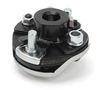 Haofy Bloque de Dirección de Reducción de Filas, Adaptador de Acoplador de 36 Estrías para Columnas de Río Llameante, Diámetro de 3/4 de Pulgada, Control Mejorado, Entusiastas de la Automoción que