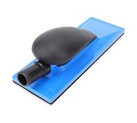 Haofy Bloque de Esponja de Lijado con Extracción de Polvo para Pulido sin Polvo, Perfecto para Carpintería, Reparación de Automóviles con Gancho y Bucle para Papel de Lija Flocado, Material Plástico