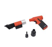 Haofy Blower de Polvo Eléctrico Potente Soplador de Aire Portátil Portátil para Enfriamiento Potente, Uso Versátil, Duración de la Batería Larga, Velocidad Máxima de Aire de 50 M/s (rojo)