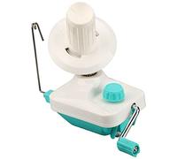 Haofy Bobinadora de Hilo Operación Manual Bobinadora de Bolas de Lana Verde con Clip de Mesa Ajustable, Construcción de Metal y Plástico Bobina de Hilo de bajo Ruido para Tejer y