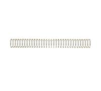 Haofy Bobinas de Unión en Espiral 19 Mm 3/4 Pulgadas 180 Lámina de Hierro - 34 Anillos Dobles, Recubrimiento de Nylon Resistente Al Desgaste, Adecuado para el Uso de Papel A4 (Luz de oro)