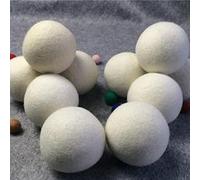 Haofy Bolas de Lana para Secadora, Bolas de Lana de Oveja Inteligentes Reutilizables y sin Químicos para Lavandería, Reducen el Tiempo de Secado, Perfectas para Todos los Tejidos y Pelo de Mascotas