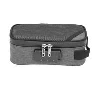 Haofy Bolsa a Prueba de Olores, Olor Discreto a Prueba de Olor Portátil con una Caja de Bloqueo de Código y un Estuche de Almacenamiento para Sus Accesorios Que Bloquean los Olores y los (Grey)